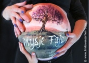 Bodypaint birth announcement