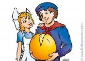 Farmer and a farmer's wife
