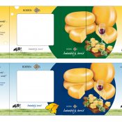 Design & Illustratrons for a cheese box