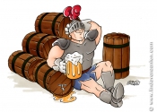 Beer illustration