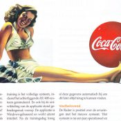 Coca Cola wallpainting